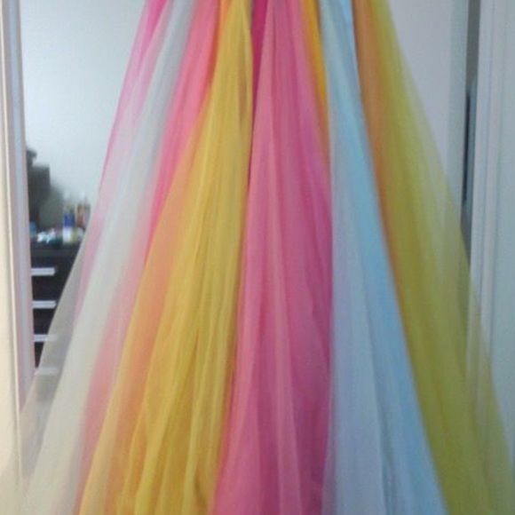 Two Piece Prom Dress - Picture 3 of 4